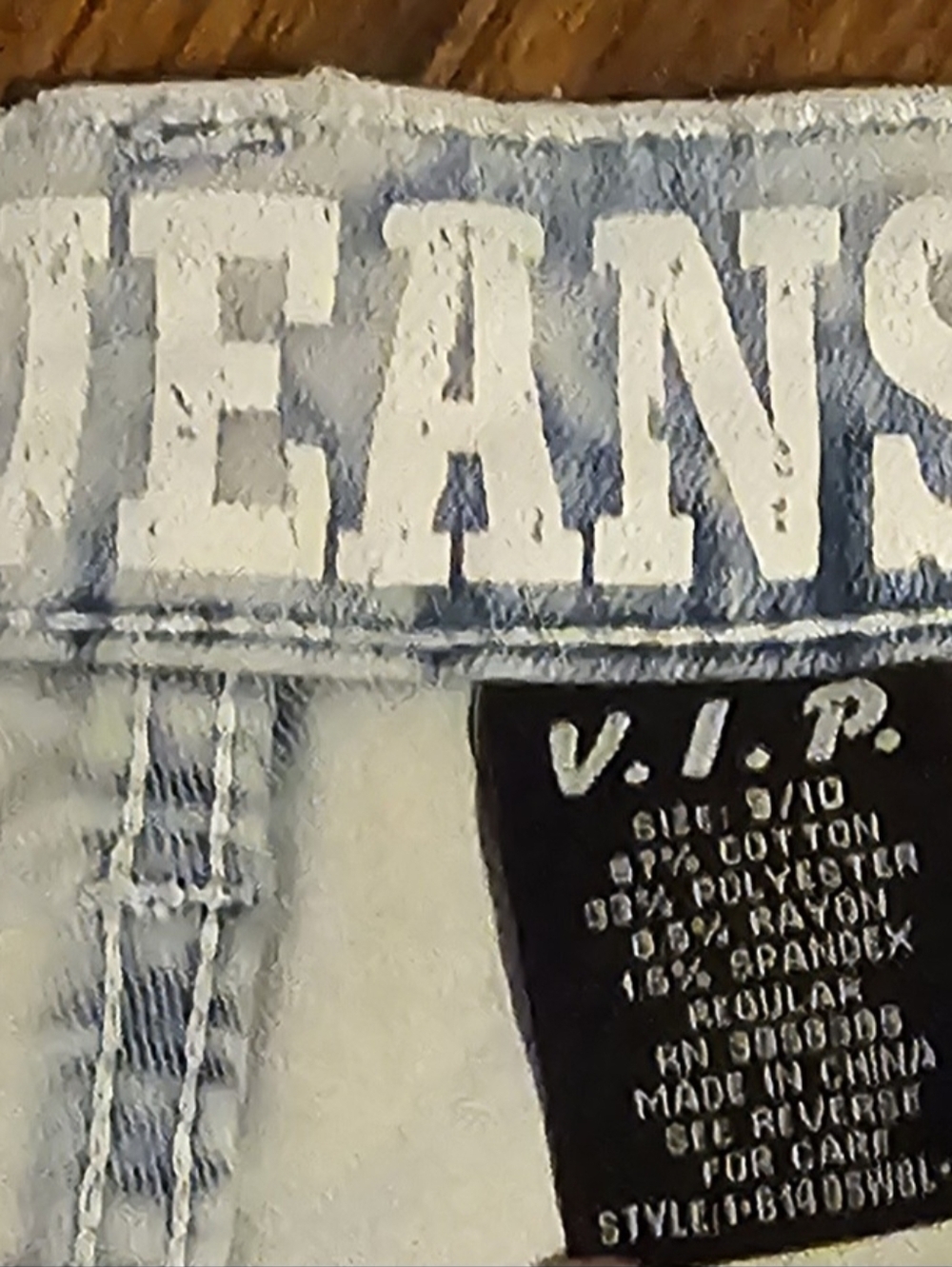 VIP Wide Leg Cargo Jeans - Picture 4 of 4